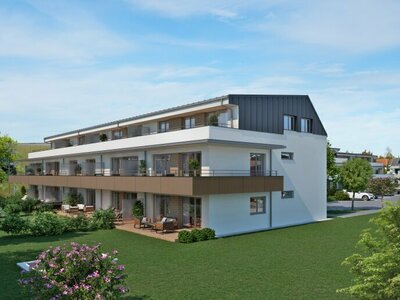 Ortszentrum Seekirchen - kompakte 2-Zimmer-Erstbezugs-Wohnung mit Garten!
