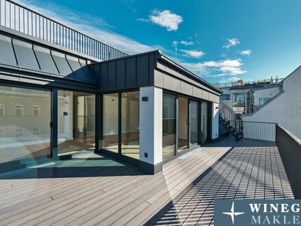 DACHTERRASSE mit WIENBLICK! Großzügige Drei-Zimmer-Dachwohnung mit 2 Terrassen