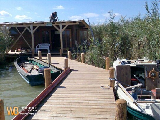 2 Seehütten in Rust am See, Offenes Wasser & südliche Ruster Bucht