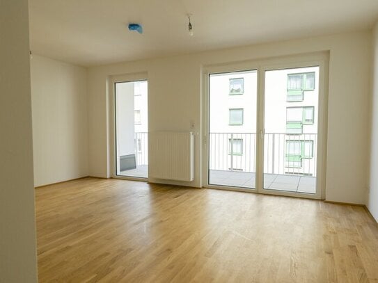 Neubauwohnung gleich beim Reumannplatz – 2-Zimmerwohnung mit Balkon, hell und freundlich!