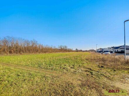 Wohn-Baugrund in Strasshof.- 15. Min zur Stadtgrenze Wien. - Ideal für Familien. - Ruhige und naturnahe Wohnlage.