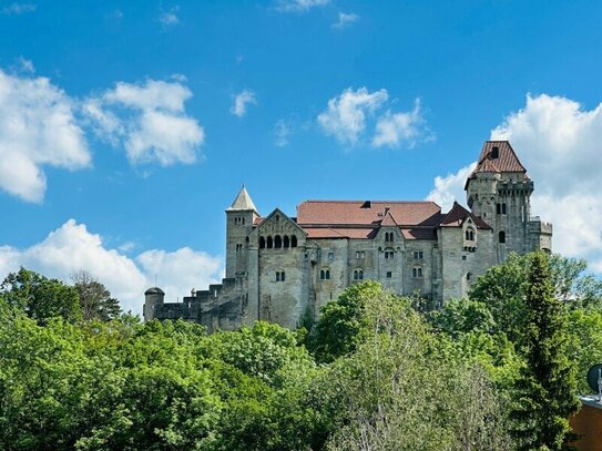 ***Exklusive Luxusvilla mit Blick auf Schloss Burg Liechtenstein mit Swimmingpool, 5 Garagenplätze uvm. in Maria Enzers…
