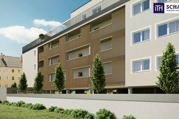 Neubauprojekt in Leoben mit Fixpreis! Traumwohnung mit ca. 45 m²: 2 Schlafzimmer, Bad mit Walk-In Dusche, großer Balkon! Provisionsfrei! Erstbezug ab 2025! Sichern Sie sich Ihr neues Zuhause!