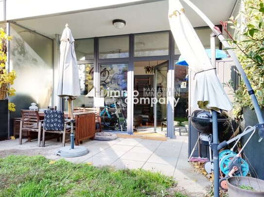 Maisonetten - Wohnung mit GARTEN und Loggia - 2 Garagenstellplätze - Wohnen wie in einem Haus!