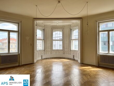 Hufelandgasse , charmante Renovierungsbedürftige 132m², 3 - Zimmer-Wohnung in Top-Lage !