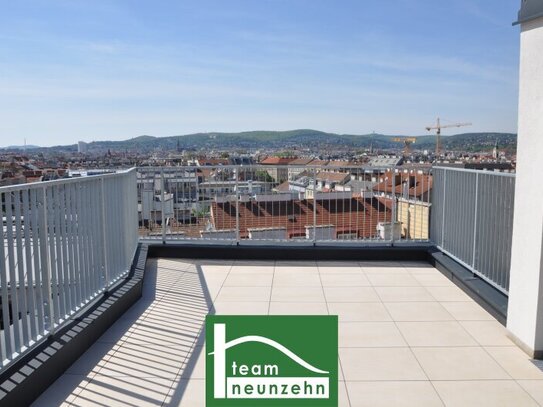 PANORAMA ROOF TOP TERRASSEN MIT ATEMBERAUBENDEN WIENBLICK - JETZT ANFRAGEN