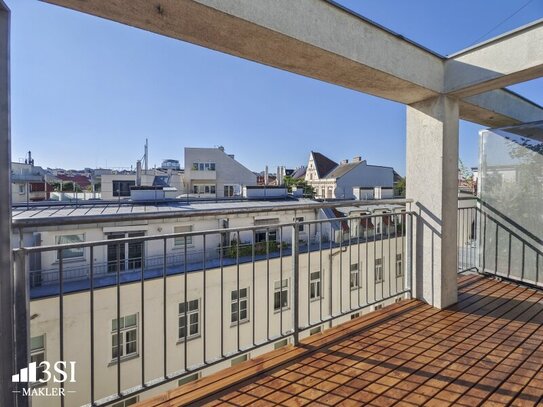 Dachmaisonette mit Terrasse und Taumblick nähe Schlossquadrat!