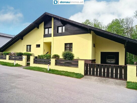 Gepflegtes Einfamilienhaus mit ca. 4000 m² Grundstück, teils bewaldet, in bester Wohnlage von Gloggnitz-Enzenreith