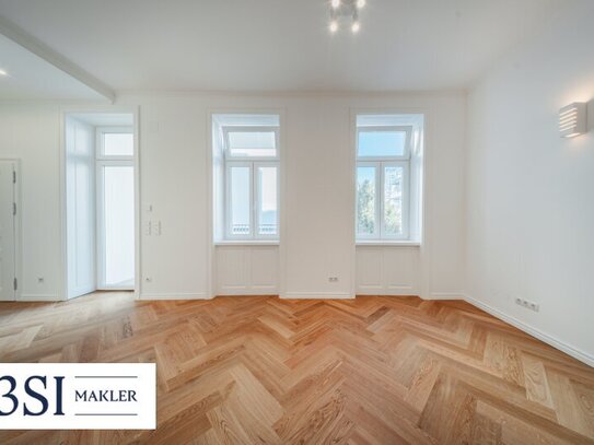 Stilvoller Altbau trifft modernen Luxus – Exklusives Wohnen mit Balkon