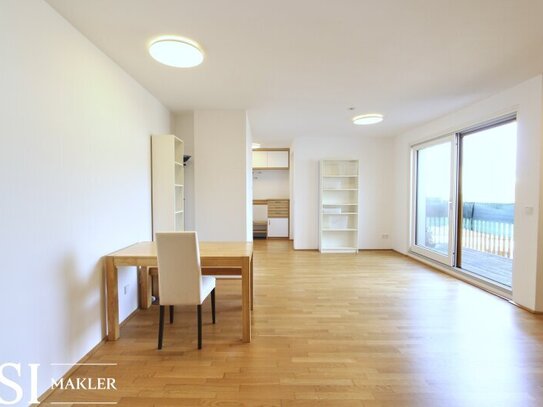 Moderner 2-Zimmer Terrassen-Neubau in Hofruhelage!