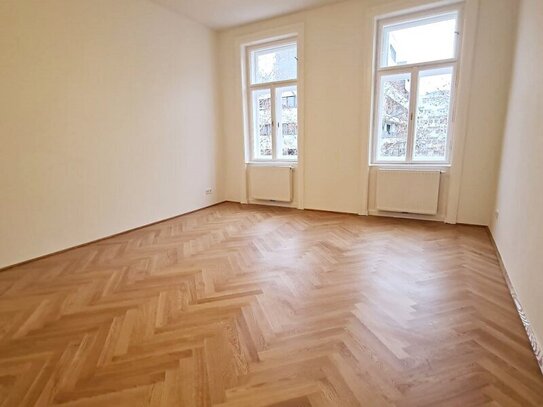 ERSTBEZUG, HILLERSTRASSE, 51 m² Altbau, 2 Zimmer, Komplettküche, Duschbad, Parketten, Messe-Prater-Nähe