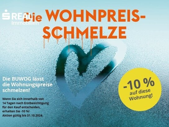 -10% WOHNPREISSCHMELZE! 3-Zimmer-Eckwohnung in Seekirchen