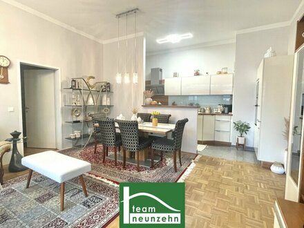 Family idyll on Satzingerweg: Modern 4-room apartment with garden in the 21st district near Upper Old Danube. - WOHNTRA…