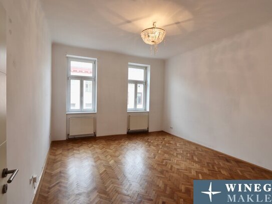 Bezugsfertiger Zwei-Zimmer-Altbau nächst Siebenbrunnenplatz und neuer U2!