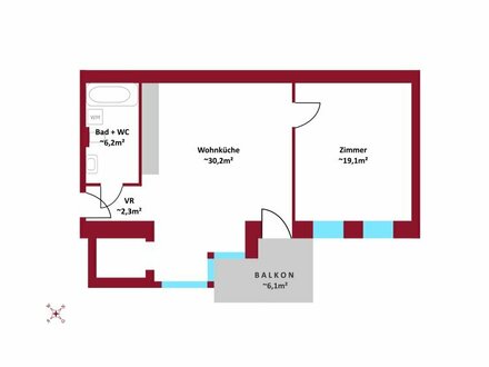 Erstbezug: Altbau, Neubau, Penthouse | hofseitige Terrassen, Balkone, Loggien, Gärten I Schlüsselfertig I