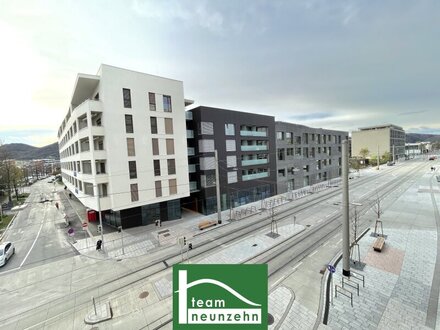 INNOVATIVES WOHNEN - SMARTES LEBEN! TOP AUSGESTATTETE 2-ZIMMER-WOHNUNG MIT BALKON INKL. EINBAUKÜCHE! TOLLE INFRASTRUKTU…