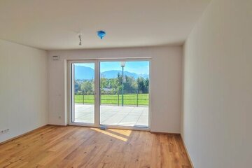 3 Zimmer Erstbezugs-Wohnung mit Garten-Terrasse in Panoramalage Bergheim!