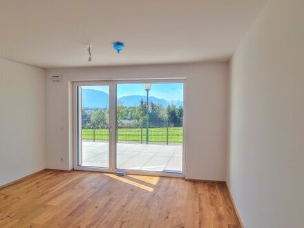 3 Zimmer Erstbezugs-Wohnung mit Garten-Terrasse in Panoramalage Bergheim!