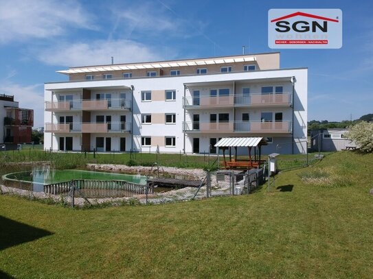 3-Zimmer Balkonwohnung "Naherholung am Schwimmbiotop inklusive"