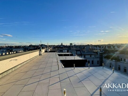 Traumhaftes Penthouse mit charmanter 360° Dachterrasse und spektakulärem Blick auf Wien