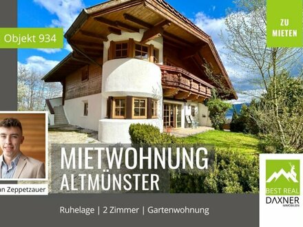 Ruheoase in Altmünster: Wohnung mit Garten und Garage in Altmünster