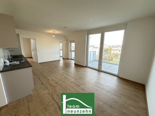 Toller Neubau mit großem Balkon nahe Gewerbepark Stadlau im ruhigen Neubau-Viertel!