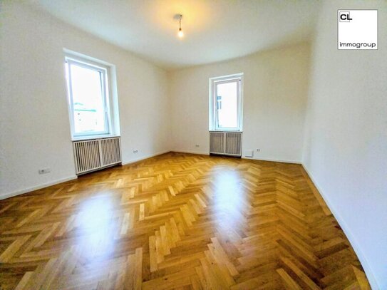 Helles, schönes und zentral gelegenes 45m² Büro im Andräviertel (Salzburg Stadt); 2 Räume (+Abstellraum, Vorzimmer, WC)