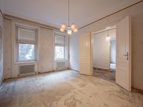 ++PROVISIONSFREI++ 3-Zimmer Altbauwohnung in Bestlage, hofseitig mit viel Potenzial!