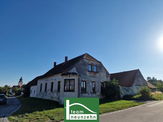 Bauernhaus - Nähe Stift Geras: sanierungsbedürftig, mit Garten, ideal für individuelle Gestaltung und Nutzung