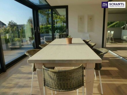 ERSTBEZUGS Maisonette-Penthouse-Wohnung mit 105m² riesen Balkon und separater Dachterrasse beliebten Bezirk Eggenberg!…
