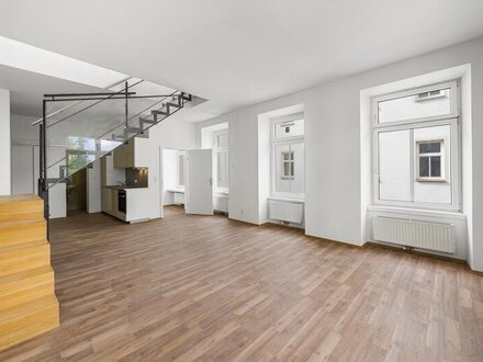 PROVISIONSFREI - Einzigartige Maisonette-Wohnung in einem denkmalgeschützten Altbau zu vermieten