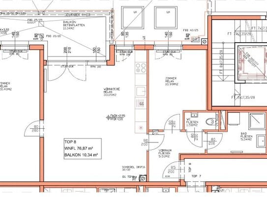 3 Zimmer Mietwohnung in 2100 Korneuburg