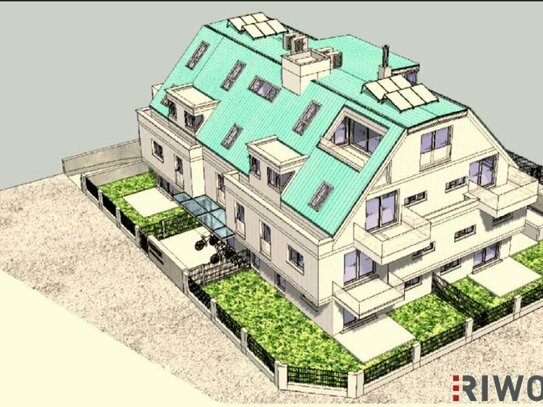 ca. 1.050m² Grundstück mit baugenehmigter Planung für ein Wohnhaus mit ca. 997 m² erzielbarer Wohnnutzfläche