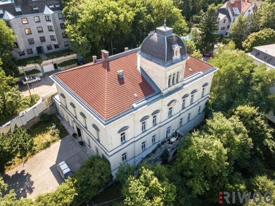 WIENTALBLICK | sanierungsbedürftige Stilaltbauwohnung mit ca. 173m², 5 Zimmern & 4,40m Raumhöhe | ca. 12m² Balkon & Par…