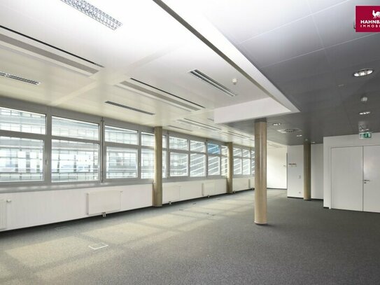 Moderne individuell gestaltbare Bürofläche 616 m2 in 1030 Wien