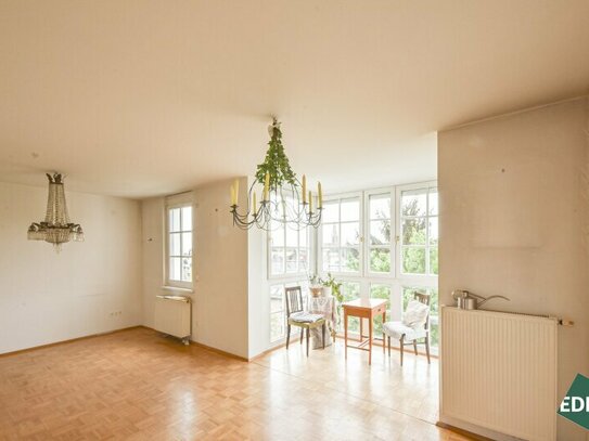 Helle Wohnung inkl. Garagenplatz mit grünem Weitblick in Ruhelage