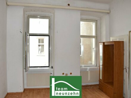 Sanierungsbedürftige Wohnung in Hofruhelage im charmanten Gründerzeithaus nahe der Mariahilferstraße! - JETZT ZUSCHLAGEN
