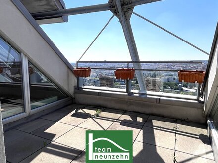 UNIKAT - Loftwohnung mit Terrasse im Dachgeschoss des Gasometers mit atemberaubender Aussicht - JETZT ANFRAGEN