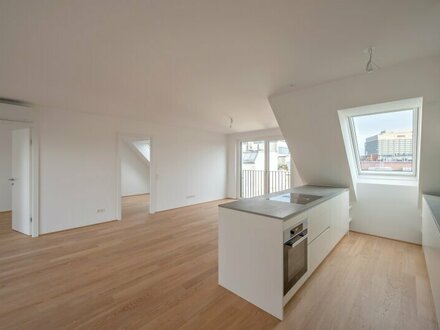 EDUART-Die Kunst des Wohnens: Hochwertiger 3-Zimmer DG-ERSTBEZUG mit ca. 9m² Terrasse (10/23)
