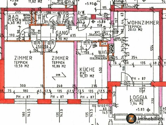 Jennersdorf: Helle, freundliche Wohnung mit Loggia