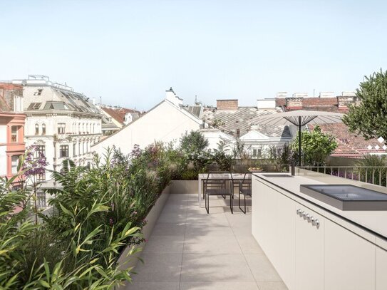 The Penthouse: Maisonette Familienapartment mit Dachterrasse!