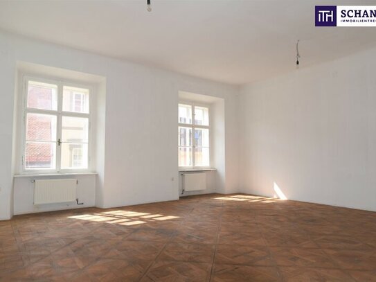 TOP LAGE! Sanierungsbedürftige ca. 70 m² Altbauwohnung im Zentrum von Graz!