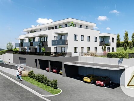 Gemütliche 2 Zimmer Obergeschosswohnung mit großzügiger Terrasse in ländlicher Lage