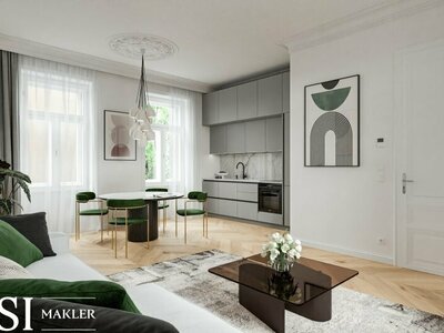 Elegante 4-Zimmer-Wohnung mit wunderbarem Grünblick!