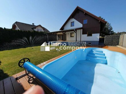 Hochwertig ausgestattetes Einfamilienhaus mit Pool und Carport!!! Preisreduziert!!!