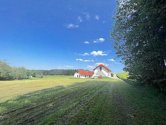 Landhaus in Einzellage mieten! Paradies umgeben von Wiesen und Wald, extreme Ruhelage und in ca. 16 Minuten zur Stadtgr…