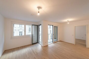 Six in the City: Hochwertiges Neubau-Apartment!! BESTLAGE, 2-Zimmer mit Loggia! **RUHELAGE**