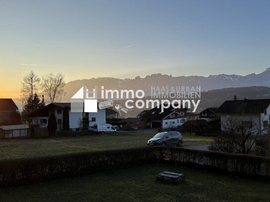 Baugrundstück, völlige Ruhelage, mitten im Grünen, Berg- u. Panorama-Blick, Feldkirch-Tisis, direkt ans Naherholungsgeb…