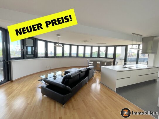 Jennersdorf: Traumhafte Penthousewohnung mit großen Dachterrassen und Carport