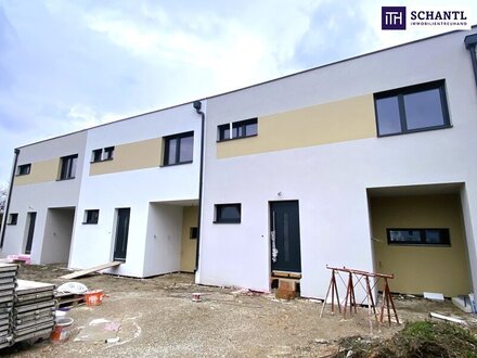 Reiheneckhaus + absolute Ruhelage + Wien-Nähe + perfekte Raumaufteilung + 4-Zimmer! Wohnen im Grünen!